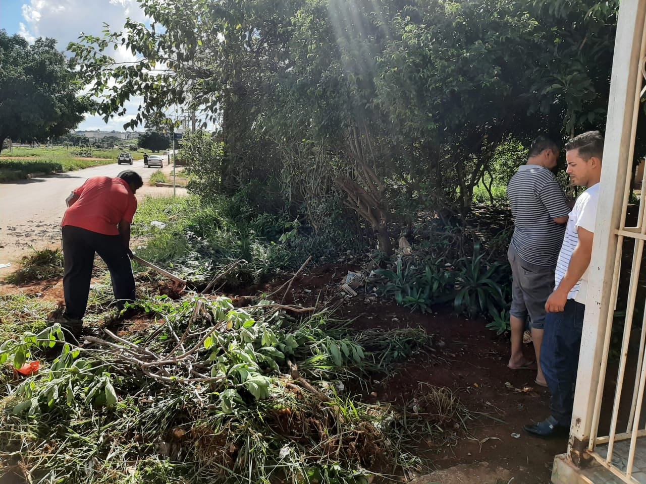 Limpeza e Organização do Ponto de Atendimento Comunitário