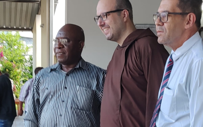 Encontro com Padre José e com Embaixador de Moçambique na Itália