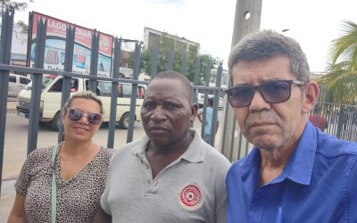 Encontro com o comandante de Polícia de Moçambique – Sr. Felipe